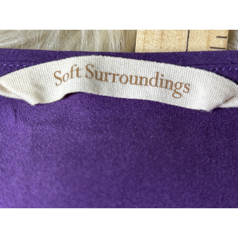 Soft Surroundings Patchwork Tunic Boho Mixed Medi… - image 7